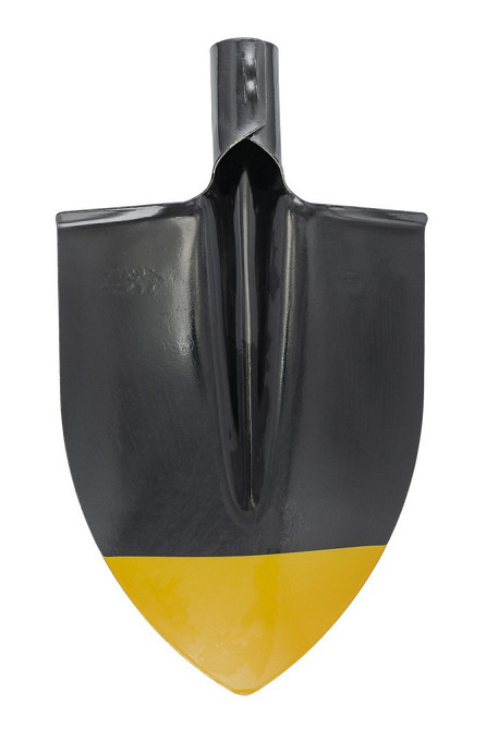 Лопата штыковая MASTERTOOL 220х300х390 мм черно-желтая покраска 14-6254 Харків - зображення 2