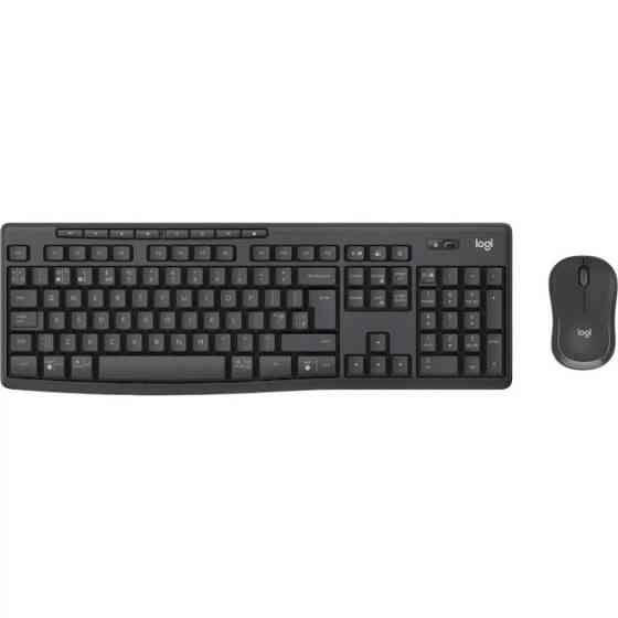 Комплект клавиатуры и мыши компьютерные беспроводные Logitech Wireless Combo MK370 Graphite L920-012 Київ
