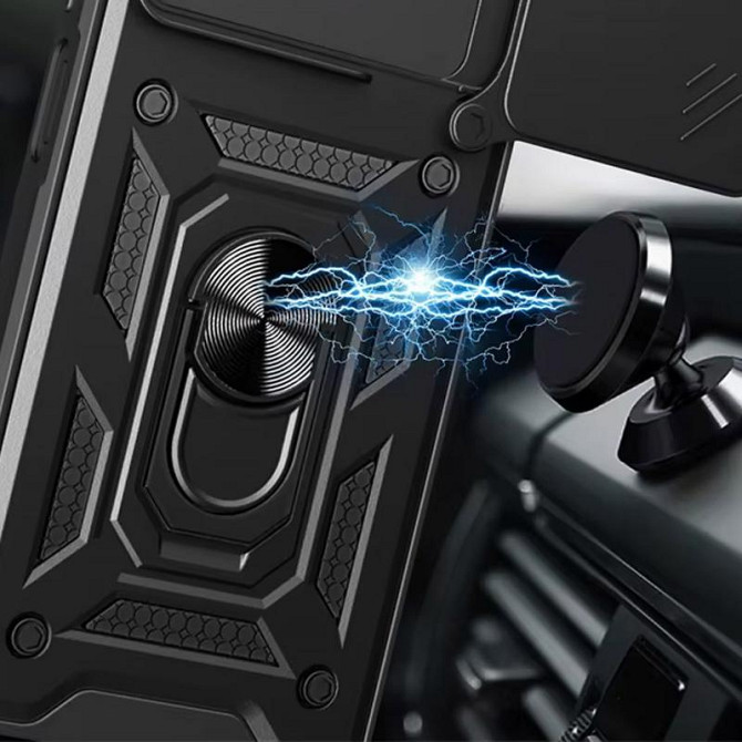 Чехол Ummi Camshield Serge Ring для Xiaomi Redmi 13 4G / Poco M6 4G Херсон - зображення 3