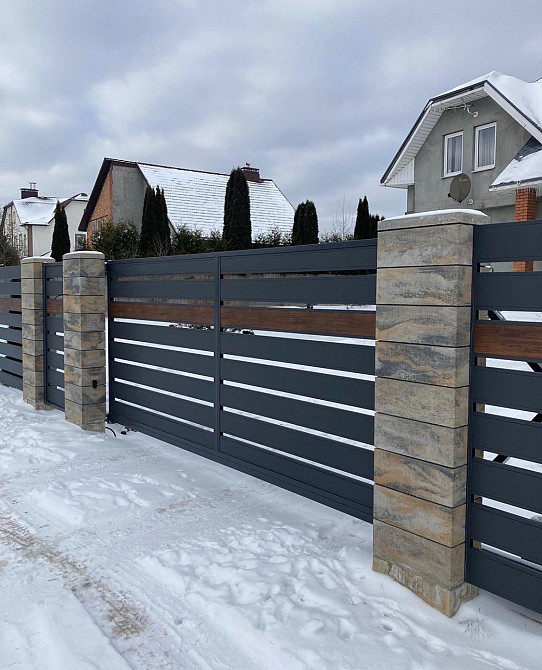 Розпашні ворота Івано-Франківськ - зображення 7