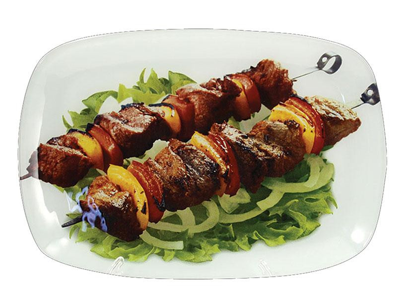 Блюдо 29,5х21 см Шашлик Lumines S-445012-C-T-312-12 Киев - изображение 1