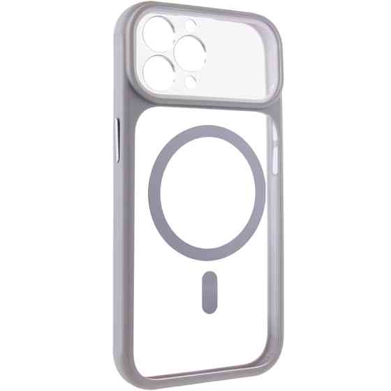 Чехол TPU+PC GETMAN Moon Clear with MagSafe для Apple iPhone 12 Pro Max (6.7") Херсон