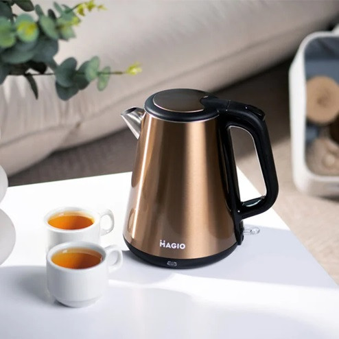 Электрочайник Magio MG-971 1.7 л бронзовый Київ - зображення 1