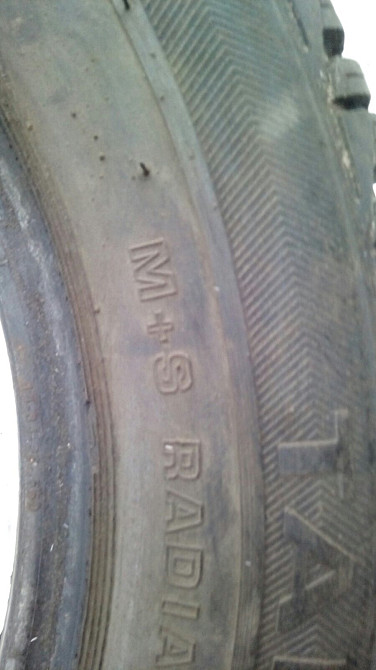 шина зимова 175\65 р14 одна штука.на запаску.2018р. Львов - изображение 6