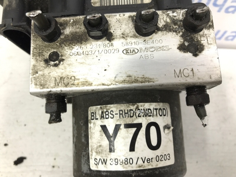 Блок abs Kia Sorento BL 2.5 DIESEL D4CB 2002 (б/у) Київ - зображення 6