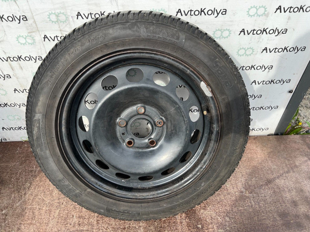 Диск металлический с шиной 205/55 R16 VW Caddy 2004-2015 Ковель - изображение 8