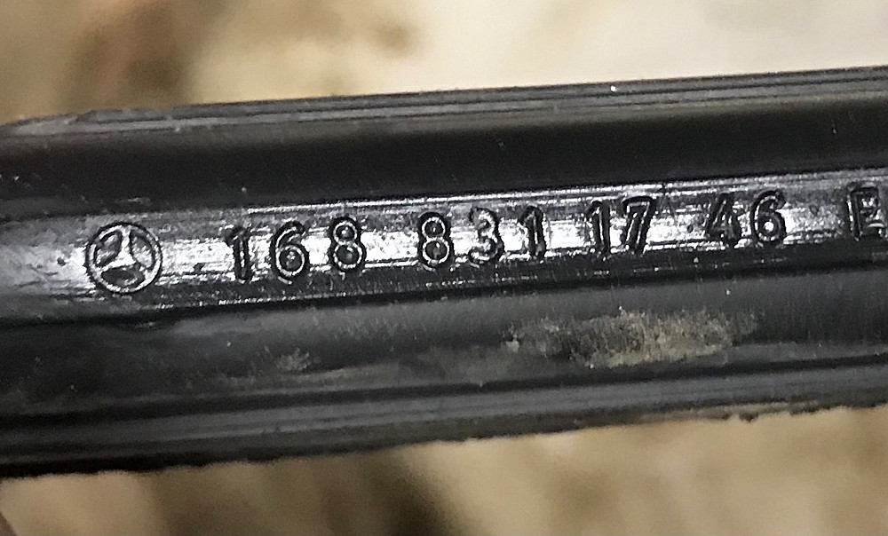 Бу воздушный канал печки Mercedes W168, A1688311746, 1688311746 Кропивницкий - изображение 1