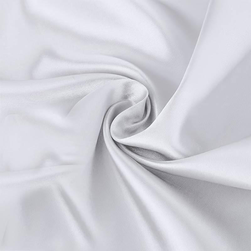 Салфетки атласные сервировочные Leeseph 30х30см белые набор 6 штук Одеса - зображення 3