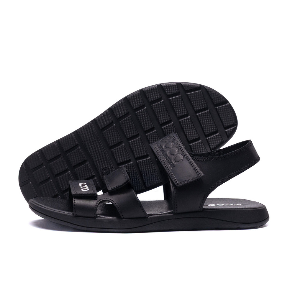 Мужские кожаные сандалии E-series Black Киев - изображение 11