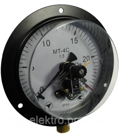 Манометр электроконтактный МТ-4С от 0 до 2,5 МПа (25 кгс/см2) - аналог ДМ2005СгУ3, ДМ2005-У2, ДМ2005 Київ