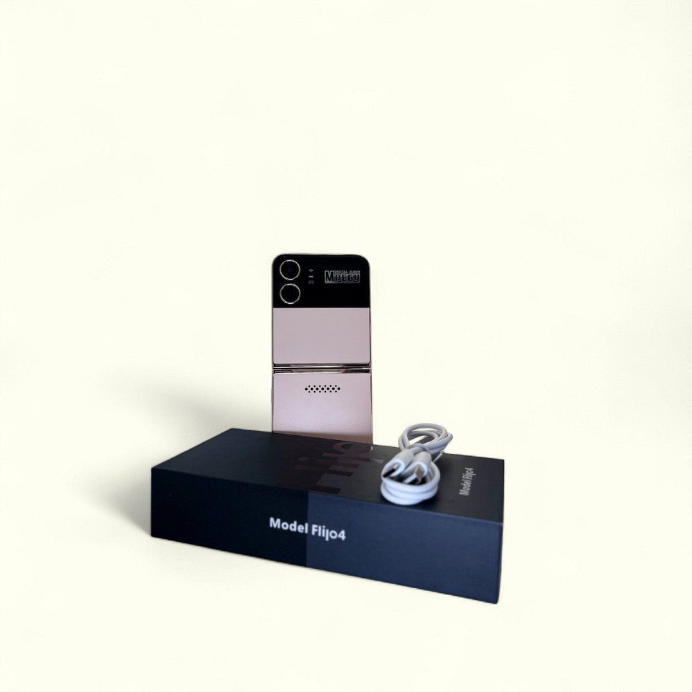 Кнопочный мобильный телефон раскладушка AIEK Flilo 4 на 4 сим карты Gold Киев - изображение 6