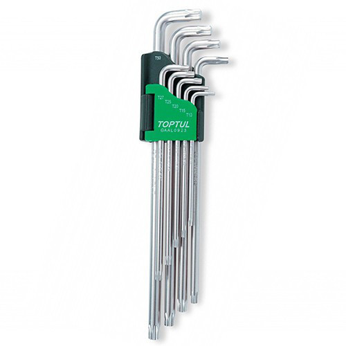 Г-образные ключи TORX TOPTUL T10-T50 9ед. супердлинные GAAL0923 Харків - зображення 1