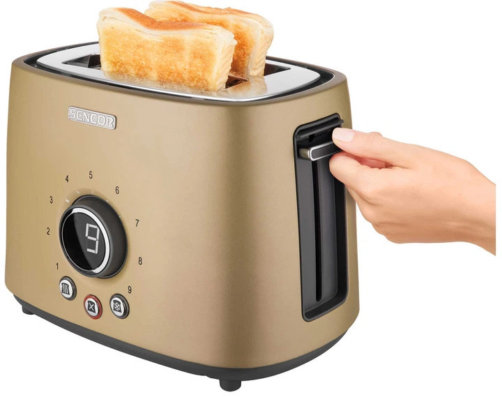 Тостер Sencor STS 6057CH 1000 Вт бежевый Київ - зображення 9