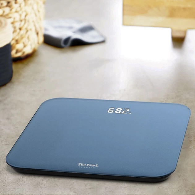 Весы напольные Tefal Classic PP1905V0 180 кг темно-синие Київ - зображення 10