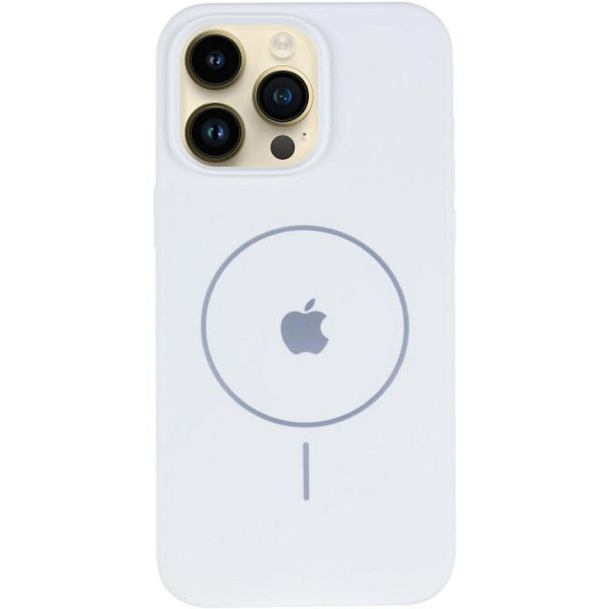 Чехол Silicone Case Full Protective (AA) V2 with MagSafe для Apple iPhone 15 Pro Max (6.7") Херсон - зображення 2