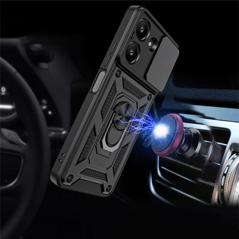 Ударопрочный чехол Camshield Serge Ring для Xiaomi Poco M7 Pro 5G Херсон - зображення 2