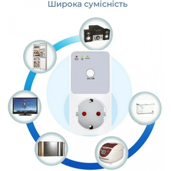 Реле напруги ArmorStandart HLP01 White (ARM65659) (Код товару:26403) Харьков - изображение 2