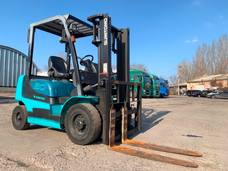 Вилочный дизельный автопогрузчик Sumitomo (Mazda) с боковым смещением. 2012 года. Модель 11FD20PAXI9 Одеса - зображення 4