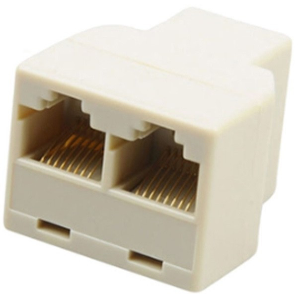 Розгалужувач порту RJ45 Atcom 8P8C- RJ-45 1 port to 2 port (12450) (Код товару:32512) Харьков - изображение 4
