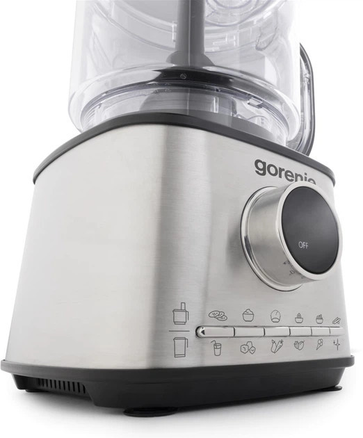 Кухонный комбайн Gorenje SBR1500E 1500 Вт серебристый Київ - зображення 2