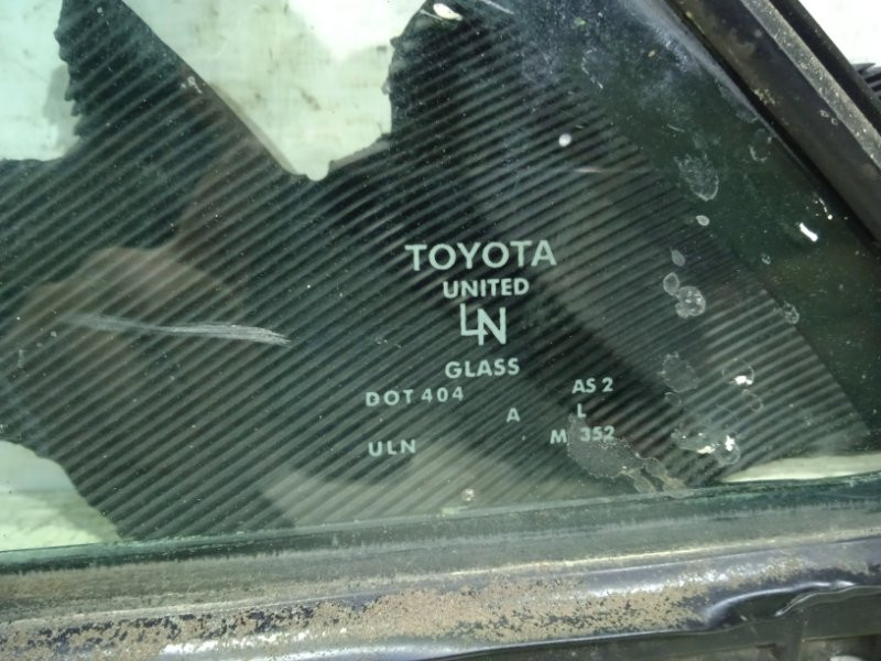 Стекло двери задней левой (форточка) Toyota Camry XV40 2006 (б/у) Київ - зображення 2