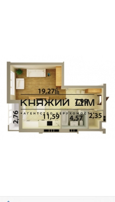 ГЕНЕРАТОР Оренда 1-комнатної квартири, пр-т Бажана, Осокорки, код № 11204214 Київ - зображення 9