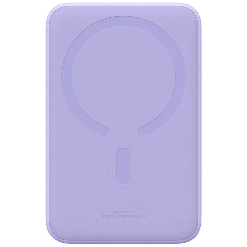 Портативное ЗУ Power Bank Baseus Magnetic Mini OS 20W c БЗУ 10000 mAh (PPCX110105) Херсон - зображення 2