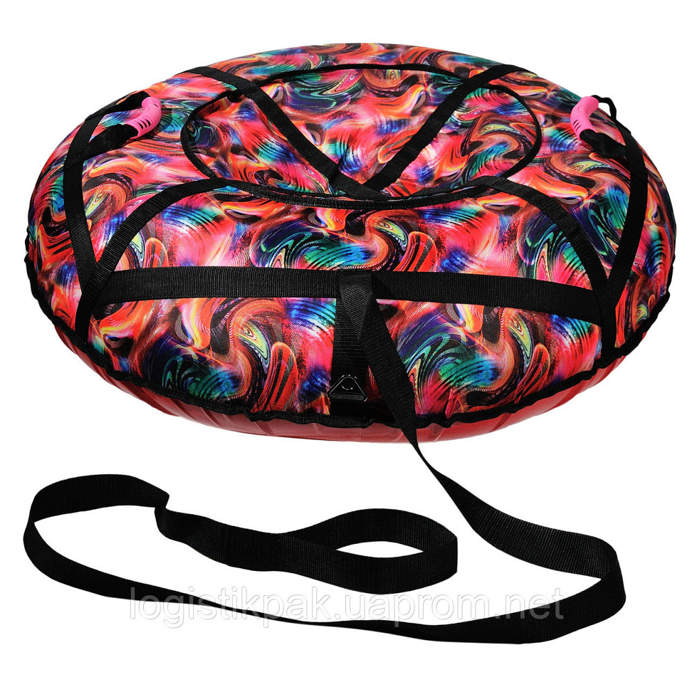 Тюбинг-санки Цветные волны|100см Оксфорд Харьков - изображение 4