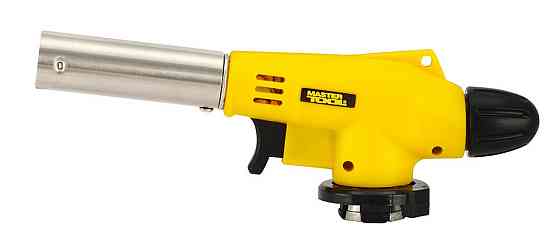 Горелка для газового баллона MASTERTOOL "Искра" пьезоподжиг Ø 20 мм/1300°С 44-5034 Харків