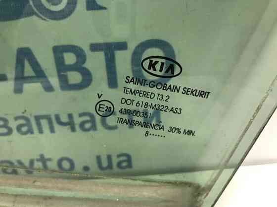 Стекло двери заднее левое Kia Ceed 2006-2012 834111H500 (Арт. 46062) Киев