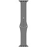 DM Ремінець Silicone для Apple Watch 38/40/41 mm Dark Grey (Код товару:30142) Харків