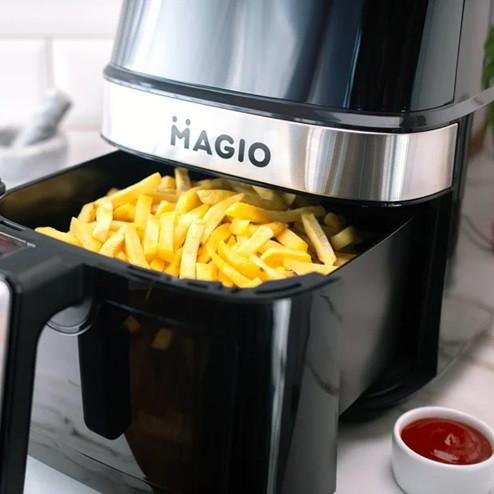 Мультипечь с силиконовой формой Magio MG-410 1700 Вт черная Київ - зображення 2