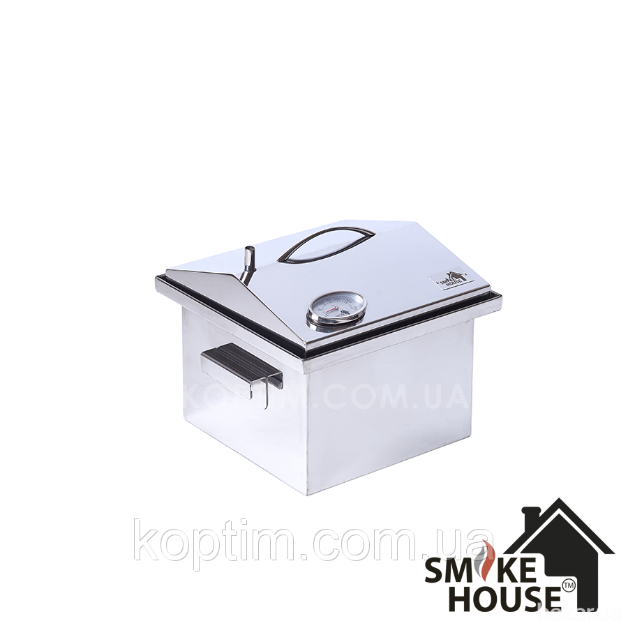 Коптильня гриль Smoke House S DeLuxe с термометром Харьков - изображение 1