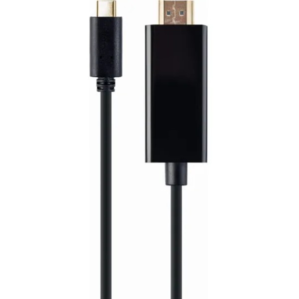 Кабель Cablexpert USB Type-C - HDMI (M/M) 2 м Чорний (A-CM-HDMIM-01) (Код товару:34625) Харьков - изображение 1