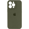 Apple Silicone Case Full Camera для iPhone 14 Pro Max Dark Olive Харків