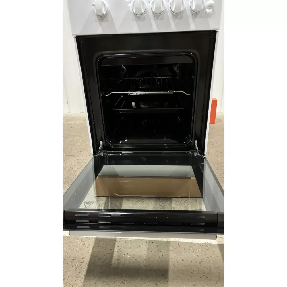 Плита кухонная газовая Grunhelm G4FM5611W (50 см) 4 конфорки газконтроль духовка электроподжиг Київ - зображення 6