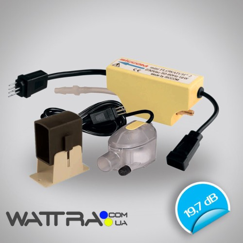 Дренажный насос для отвода конденсата SICCOM Mini Flowatch 2 Silence (насос для кондиционера) Київ - зображення 5