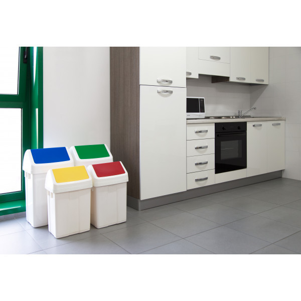 Урна для мусора с поворотной крышкой 50л MAX Київ - зображення 5