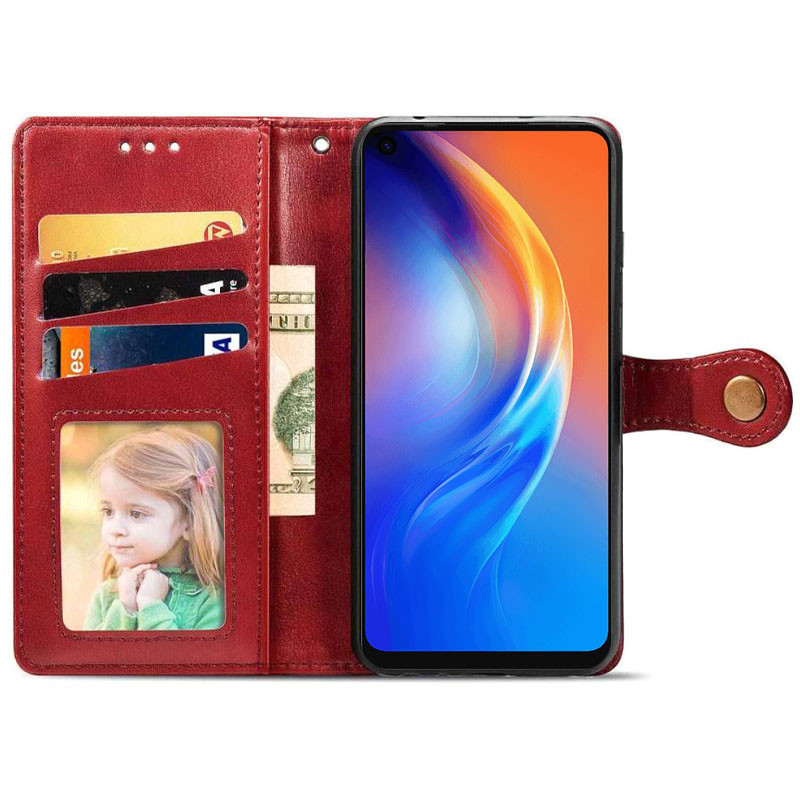Кожаный чехол-книжка GETMAN Gallant (PU) для TECNO Camon 16 SE Херсон - зображення 3