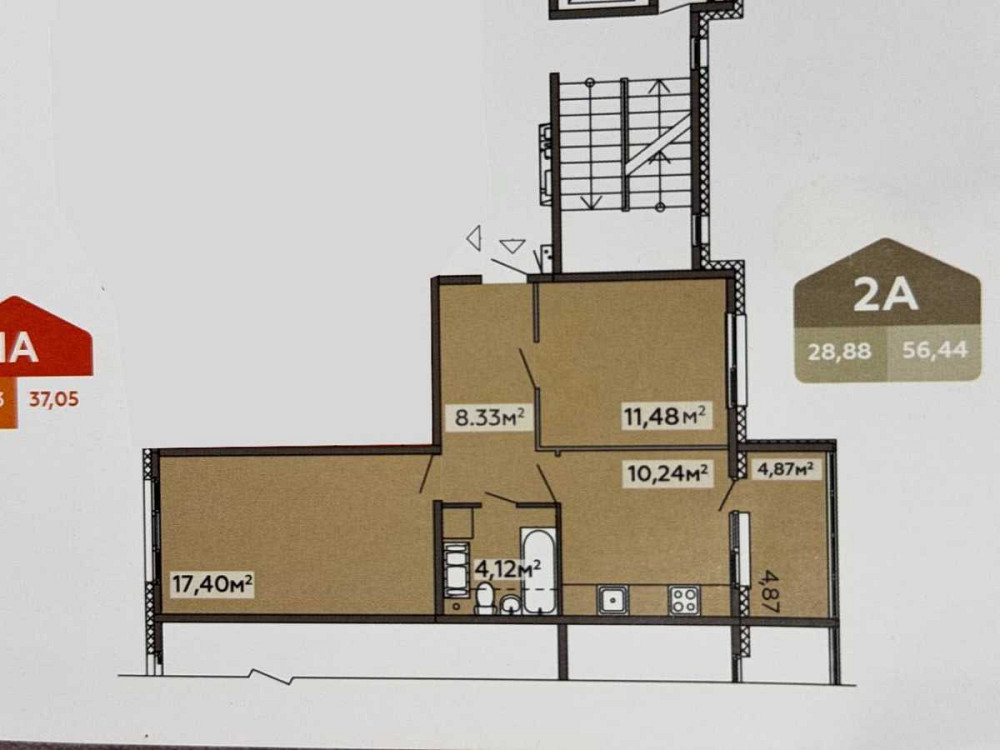 продажа 2-к квартира Киев, Святошинский, 63000 $ Київ - зображення 12