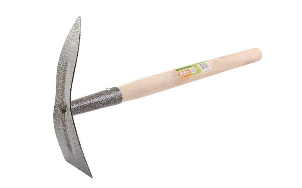 Мотыга садовая MASTERTOOL 380×180 мм с удлиненной деревянной ручкой 14-6197 Харків - зображення 1