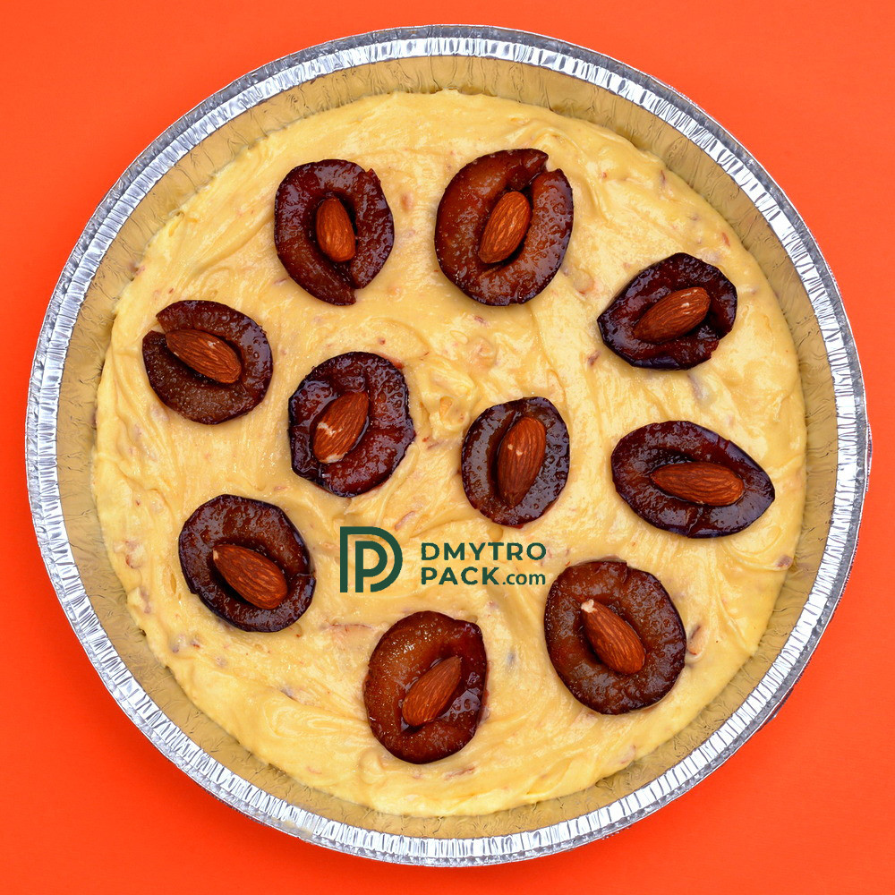 Пищевая форма 800мл из алюминиевой фольги с крышкой 185*43 мм Херсон - зображення 10