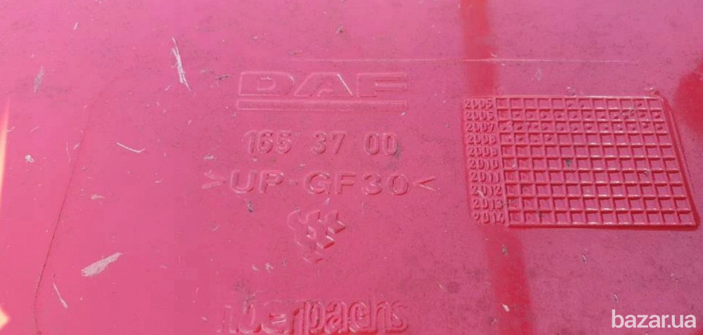 1653700 Спойлер кабины верхний DAF XF 105 1653704 Дніпро - зображення 2