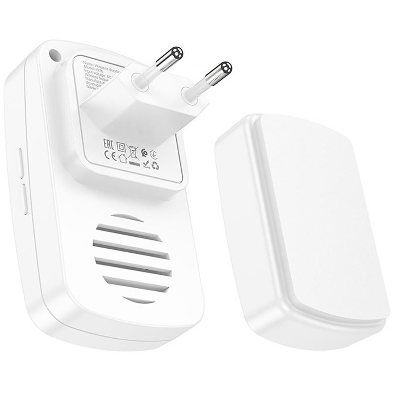 Дверной звонок Hoco HI26 EcoBell self-powered wireless doorbell Херсон - изображение 3