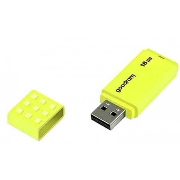 Флеш пам'ять GOODRAM UME2 16GB USB2.0 Yellow (UME2-0160Y0R11) Харьков - изображение 1