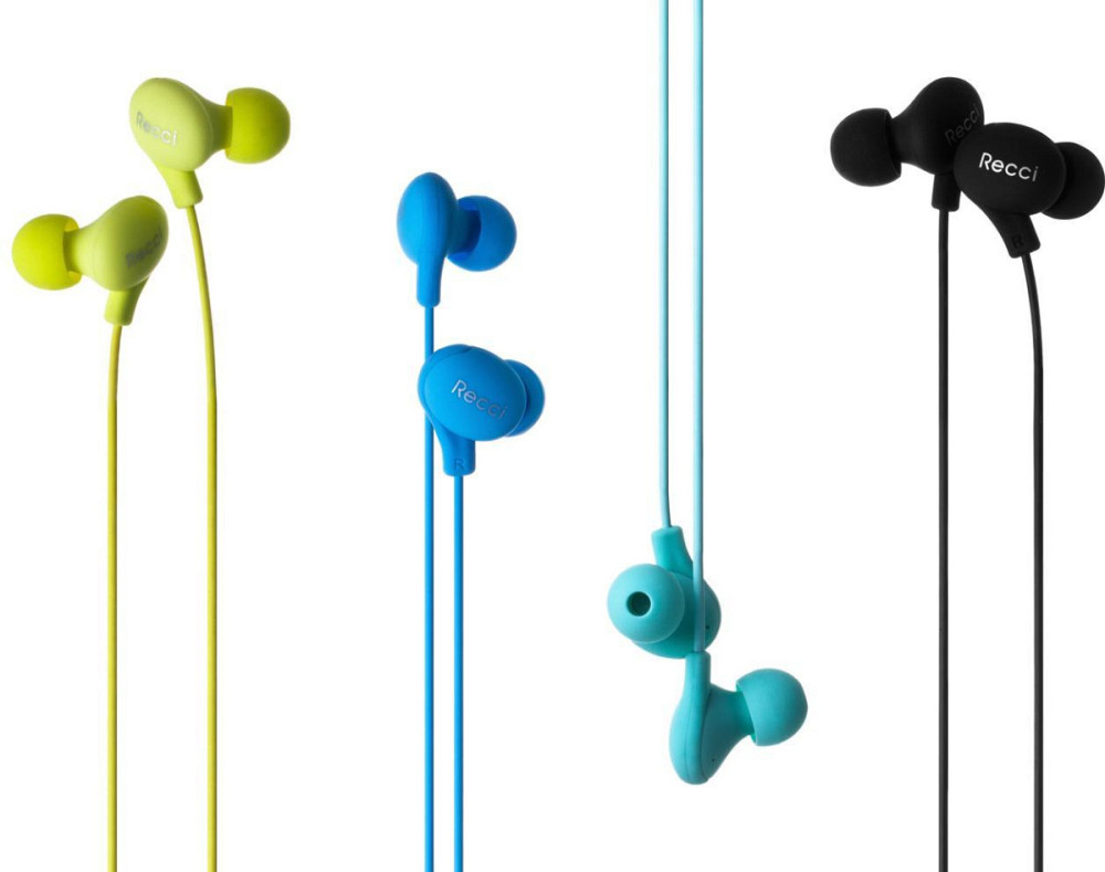 Вакуумные наушники Candy REW-B01 Black Recci CC100011 Київ - зображення 2