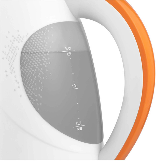 Электрочайник Sencor SWK 1513OR 1.5 л оранжевый Київ - зображення 5