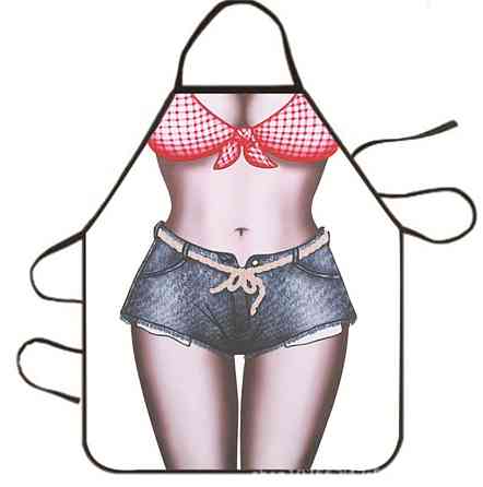 Фартух із приколом Леді в шортах 5581 71х54,5х0,2 см Киев