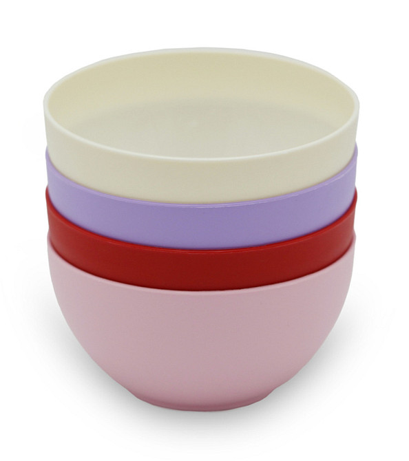 Миска Zambak Plastik Пластмассовая Круглая Красная 0.85 л 84605 Київ - зображення 1