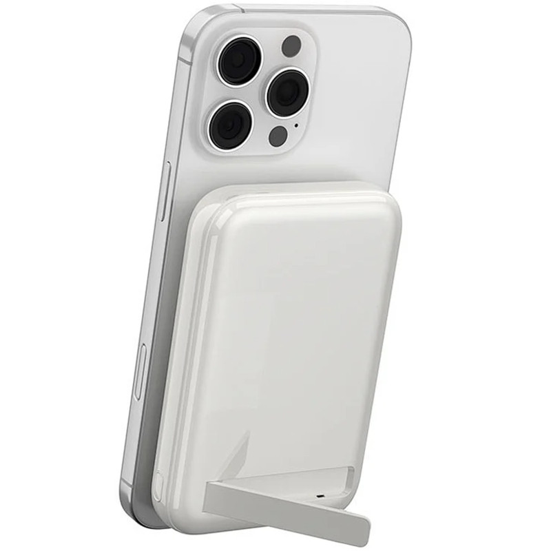 Портативное ЗУ Power Bank WIWU P064 Classic PD22.5W с БЗУ + holder 10000 mAh Херсон - зображення 1